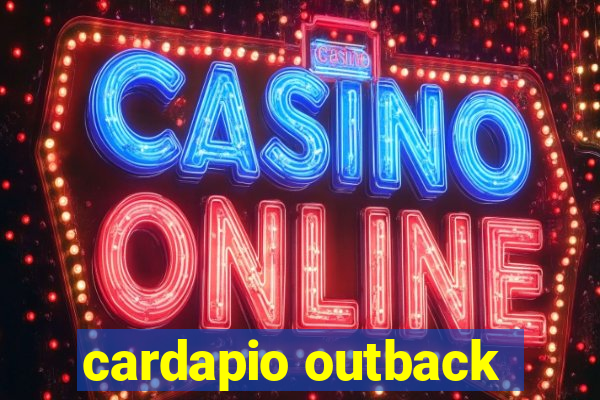 cardapio outback